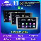 Carplay  Auto Android 11 2 + 32G автомобильный радиоприемник Multimidia плеер для Opel Vauxhall Astra H Vectra Antara Zafira Corsa C 2004 Vivaro
