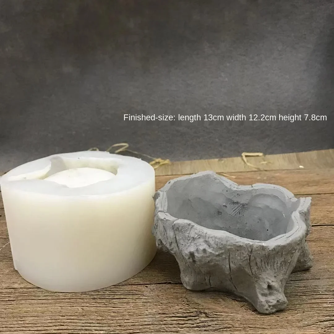 Силиконовая форма ручной работы сделай сам для цементных суккулентов домашних