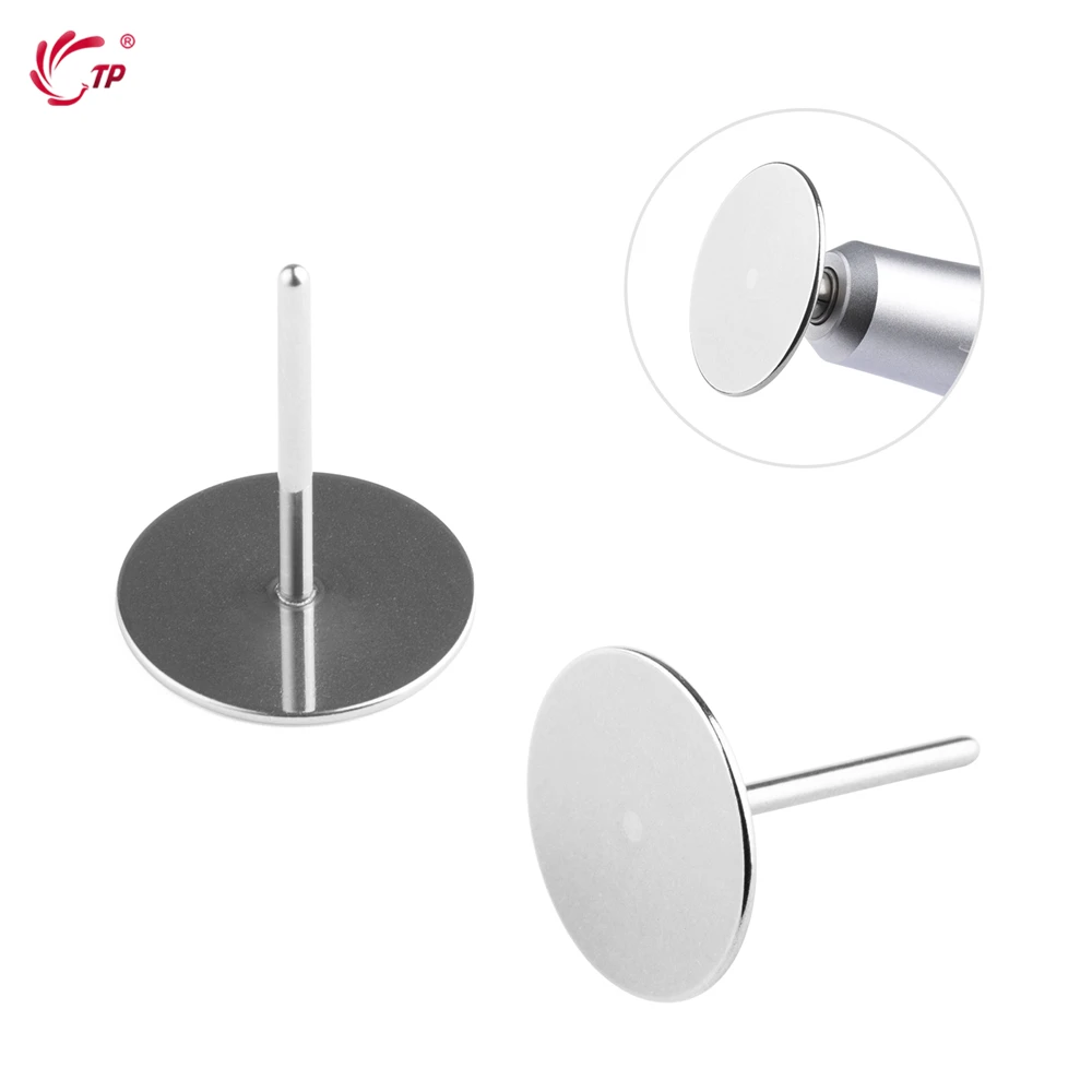 

TP Stainless Steel Sanding Paper Disc Round Metal Disk Pedicure File Calluse Sandpaper Nail Drill Bits Accessories 25mm