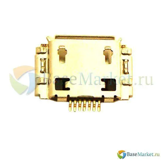 Разъем зарядки для Samsung S5670 Galaxy Fit (microUSB) замена запасной новый |