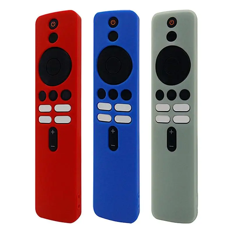

Remote Control Silicone Cover Anti-Fingerprint Comfortable Grip Protective Cover TV Accessories Flexible Protector ForXiaoMi TV