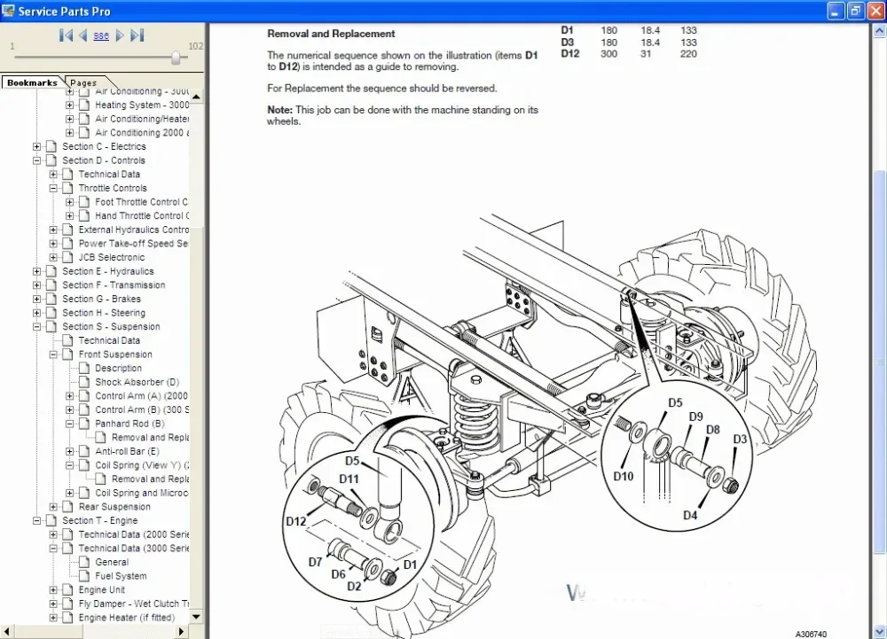 JCB Service Parts Pro 2.00+ По руководство по обслуживанию 2017+keygen
