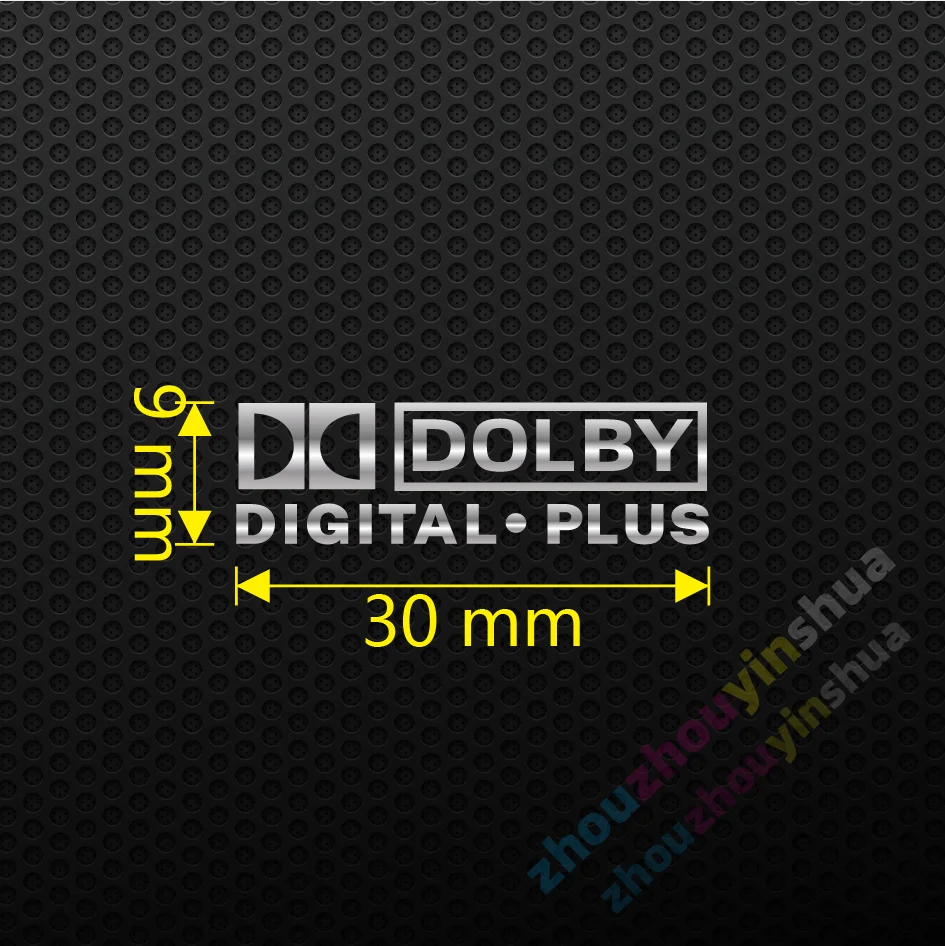 

Dolby Bluetooth WiFi6 THX DTS TrueHD объемный динамик, сертифицированная наклейка, компьютер, металлическая наклейка