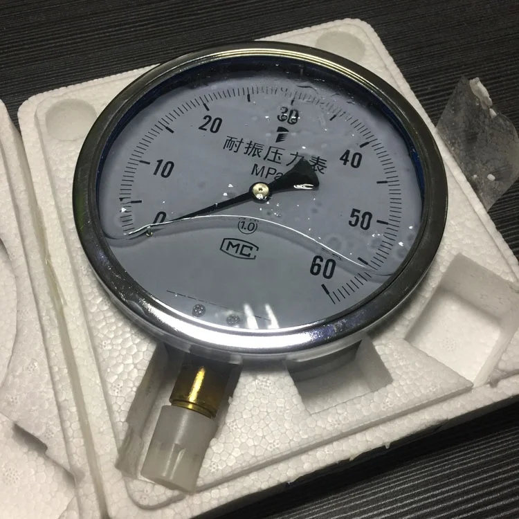 

Stainless Steel Glycerine Silicone Oil Filled Pressure Gauge