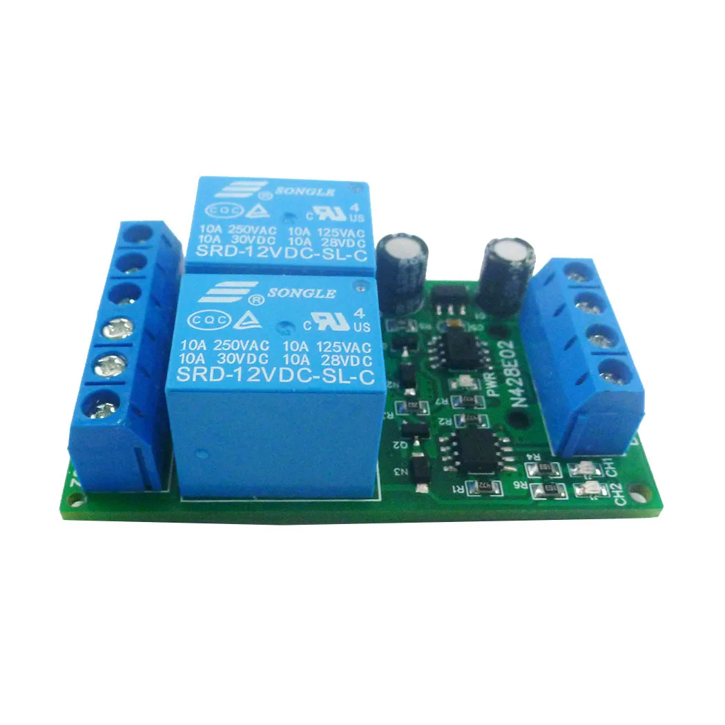 DC 12V RS485 Modbus RTU Relay Module UART Serial Port Switch PLC Digital Output Expansion Board Support 03 06 16 Function Code images - 6