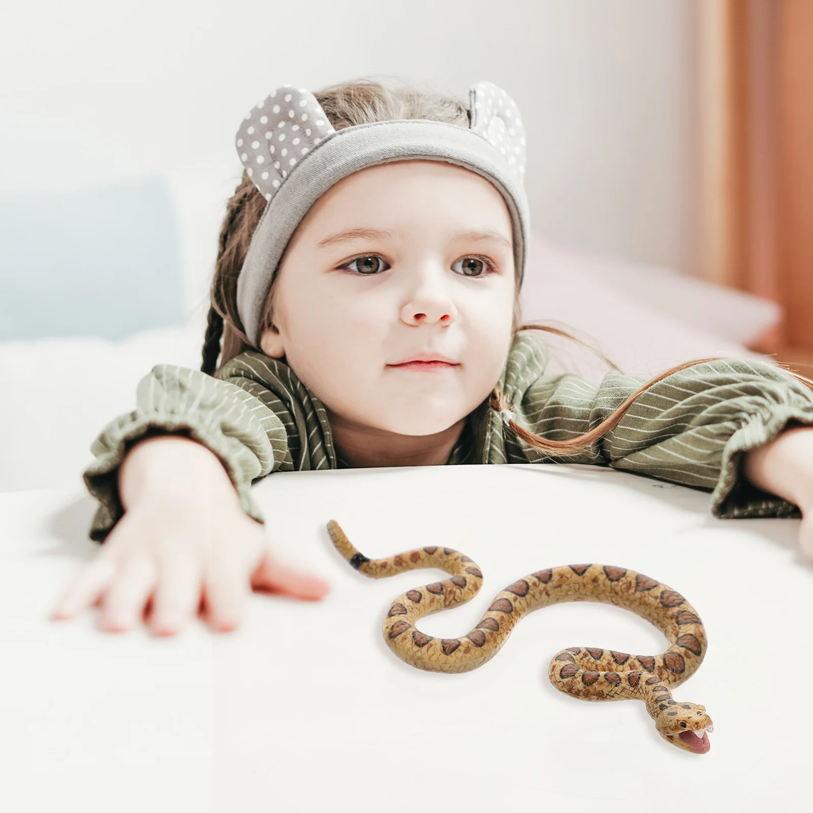 

Fake Snake Scary Snake Toy Rubber Snakes Realistic Snake Toy Snake Prank Props Simulation Snake Plaything Halloween Party