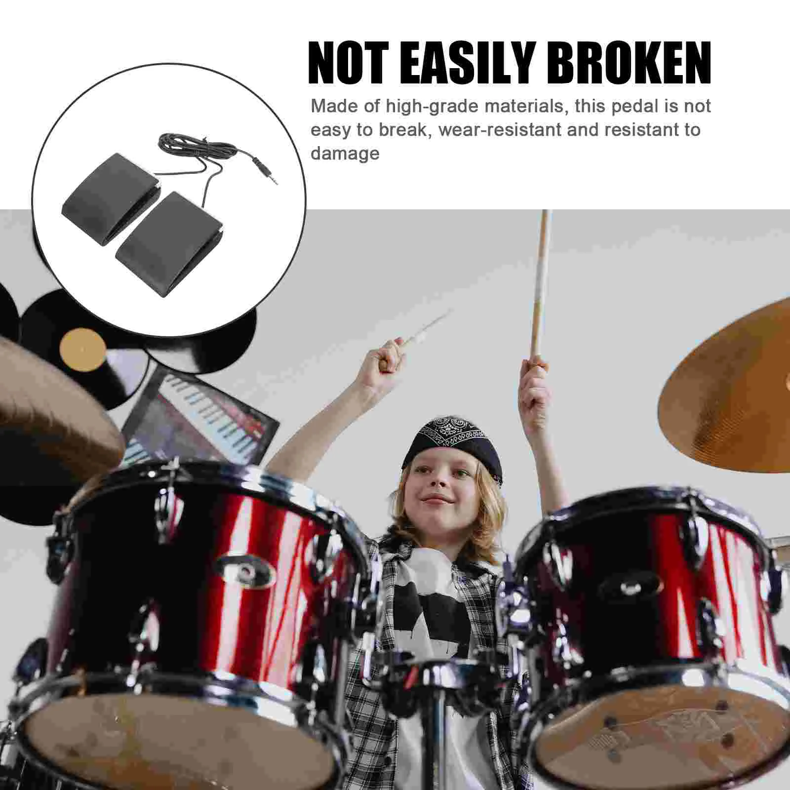 Электронная барабанная педаль для пианино сустейна аксессуары распродажа