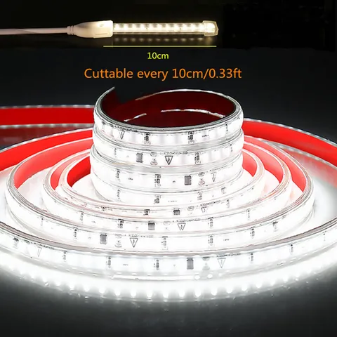 Светодиодная лента WAAJEA 120SMD 220В теплый/холодный белый