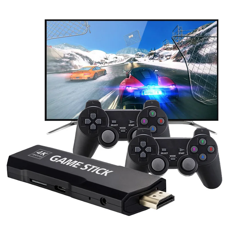 GD10 HD PSPNDS home TV retro game console U treasure game box 4K wireless open source gaming stick