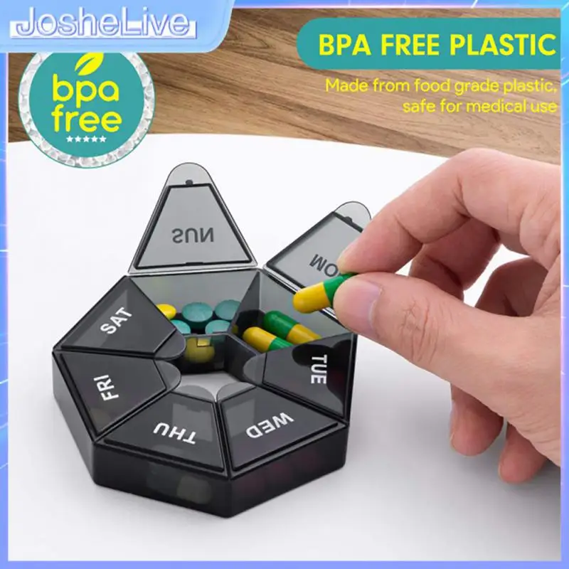 

Водонепроницаемый контейнер для таблеток, портативный дорожный контейнер для таблеток, коробка для драгоценностей, контейнер для лекарств...