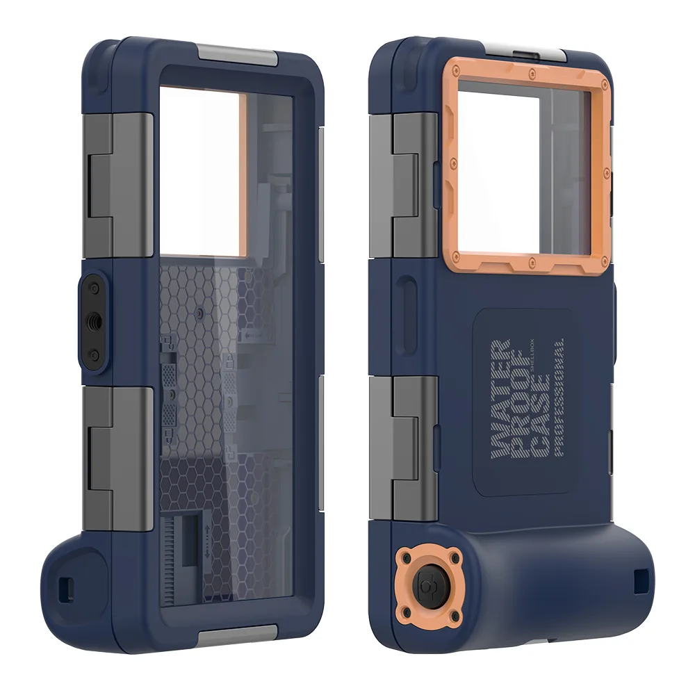 

High-tech 15m Diving Touch Screen Case Waterproof Protection Box For 12 Apple 13 Phone Case For Huawei Samsung Xiaomi Redmi