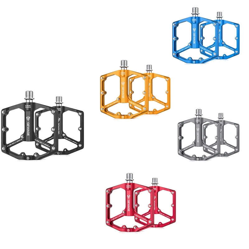 

Велосипедные педали с 3 подшипниками, ультралегкие Нескользящие, с ЧПУ, для BMX, горных и шоссейных велосипедов, подшипники с герметичным подш...