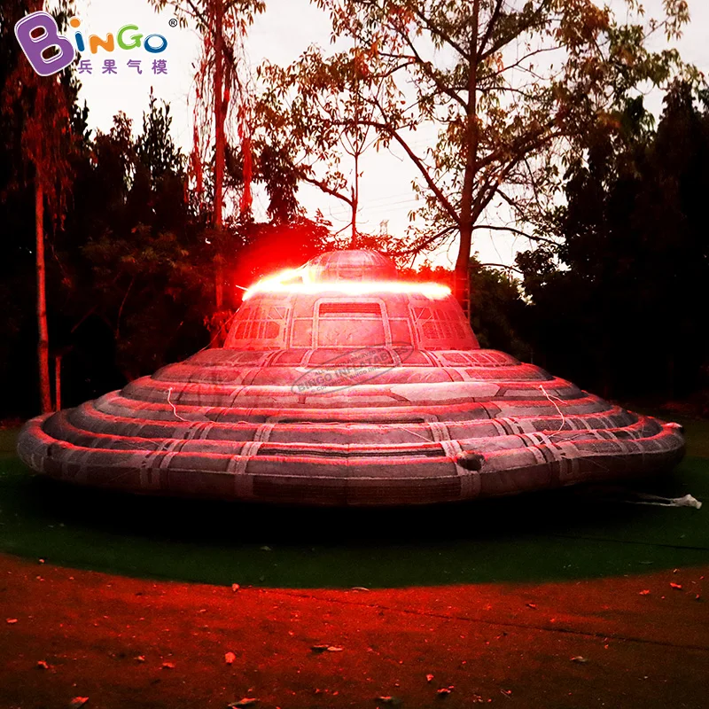 Гигантский надувной космический корабль 7x7x2 5 МХ (высота футов) надувная игрушка