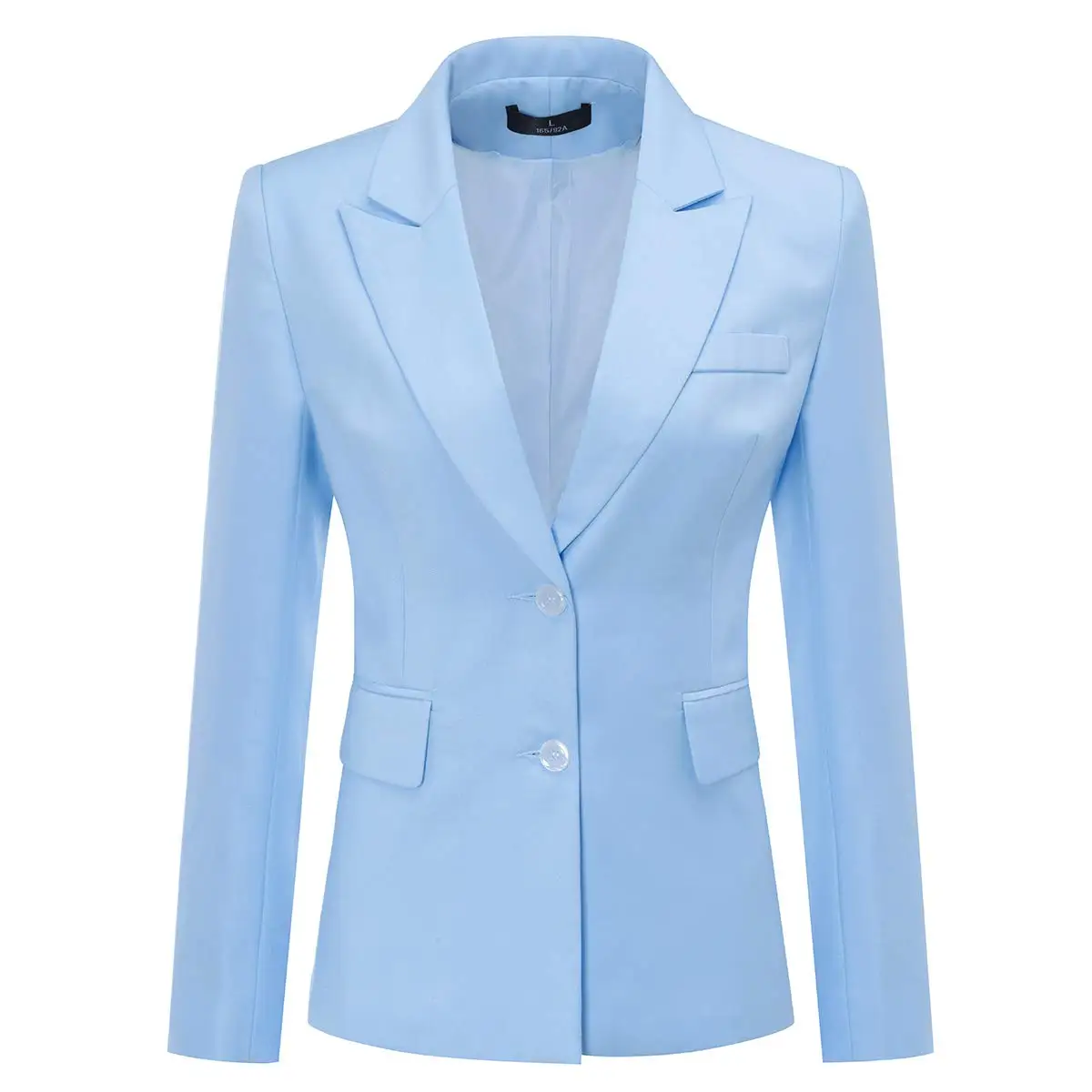 Women's 2 Piece Set Office Work Suit One Button Blazer & Pants Ladies Fashion Designs Slim Fit Formal Blazer Business Clothing