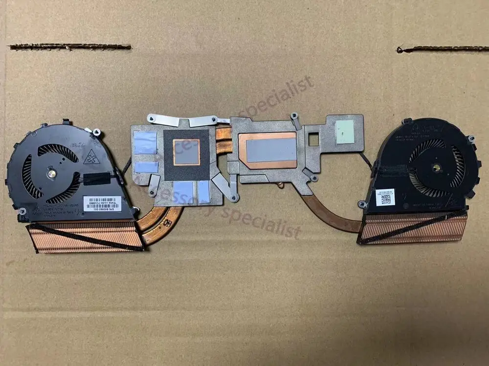 Новинка для HP ZBook Studio G3 серия ЦП + ГПУ вентилятор Радиатор 840960-001 FGFA FGF9