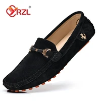 yrzl loafers shoes men 2022 new classic comfy men flat moccasin fashion shoes men slip on loafers for men big size 37 48