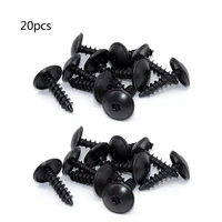20 pcs lot universal engine cover undertray front wheel arch metal torx screw fastener clips w91f
