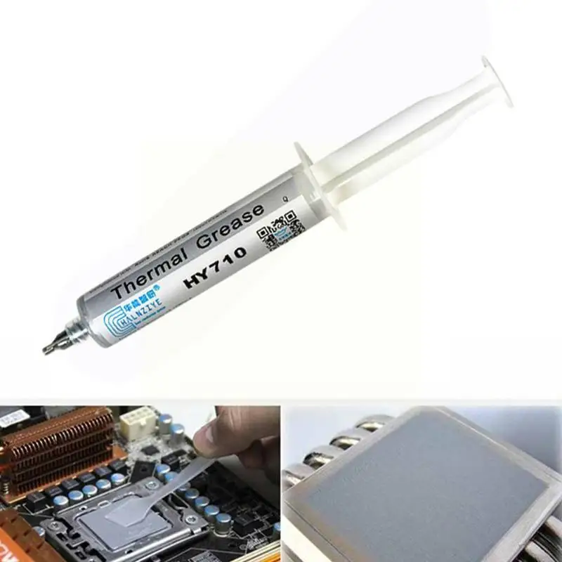 

HY710-TU20 20g Термопаста, паста, радиатор, клей-смесь силиконовая смазка для компьютера, радиатор ЦП L6S8