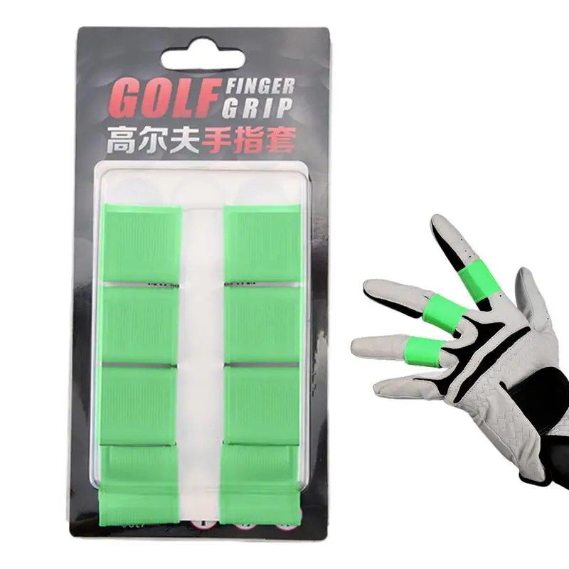 

Finger Protector 8PCS Golf Finger Sleeve Cushions Finger Guard Sport Finger Sleeves Relief For Finger Cracking Corns Blisters