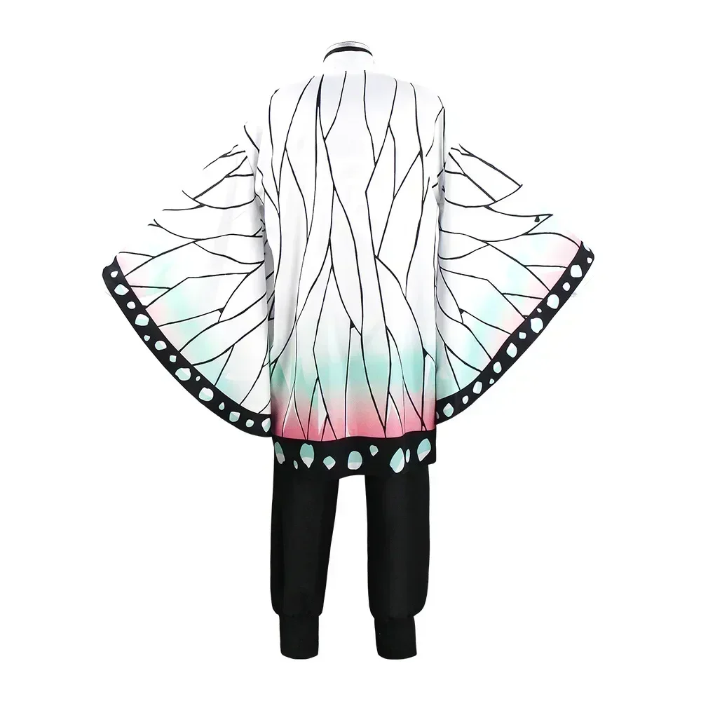 Kochou Shinobu Косплей Kostuum аниме Pruik Haori Униформа Vrouwen детский Хэллоуин Одежда