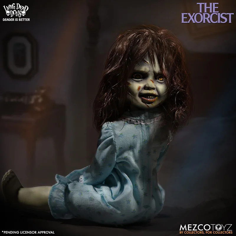 

Living Dead Doll Presents Movie Figurine Horror The Exorcist Terror Doll Action Figure PVC MEZCO Collection Model Toys