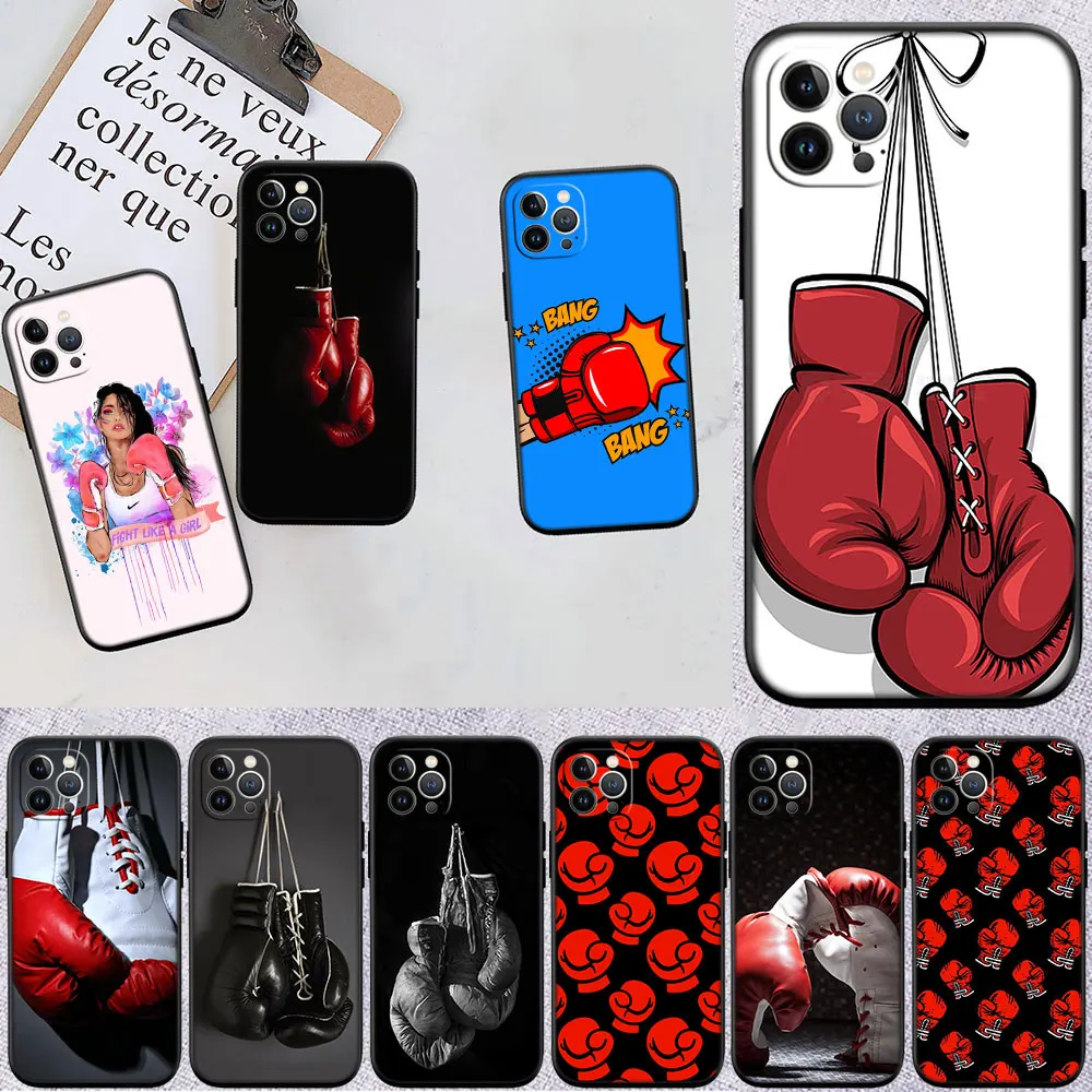 Фото Чехол для телефона MI7 Boxing Girl Gloves Soft Shell для Samsung Galaxy S20 S21 S22 Ultra FE + Plus A21S A22 A24 A25 A26 A30 A30S A31 №2