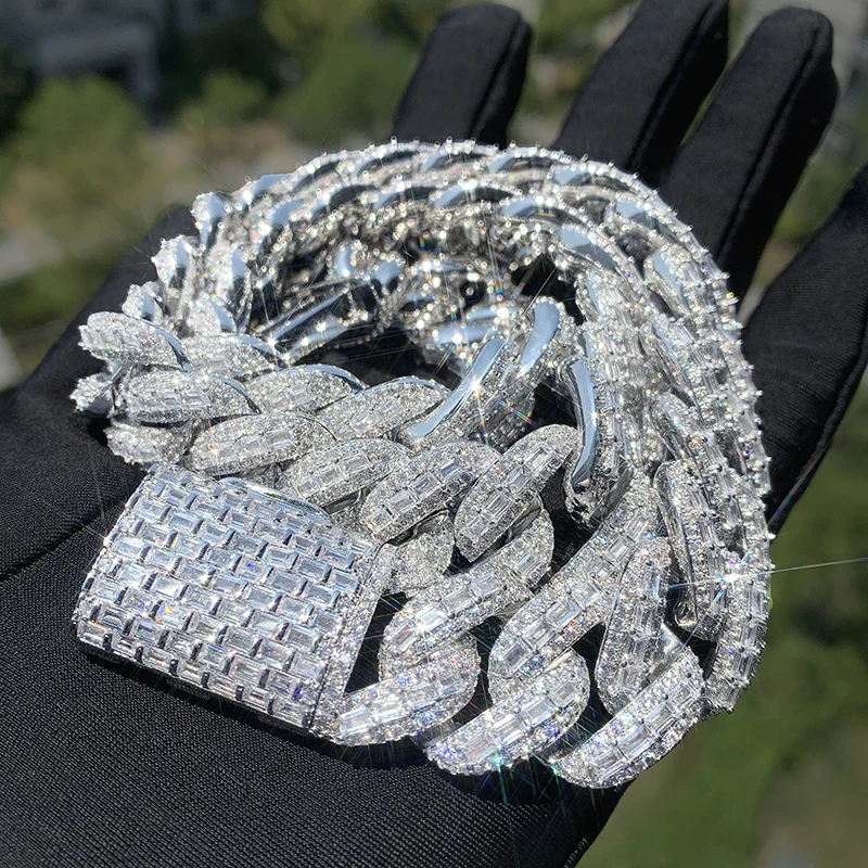 Хип-хоп 5A + CZ камень украшенный сверкающими 20 мм большие тяжелые круглые