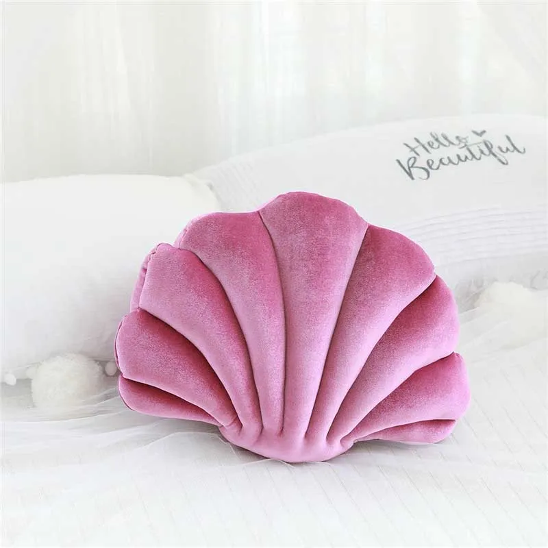 

Simulation Sea Shell Plush Pillow Children's Doll Throw Pillow Girls Birthday Gift Home Decoration