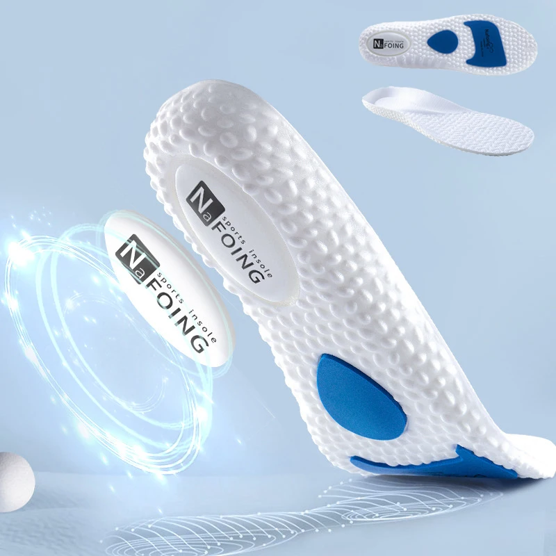

EVA Orthopedic Insoles for Shoes Men Women Sneakers Comfort Inner Sole High Elastic Shock Absorption Sports Running Shoes Pads