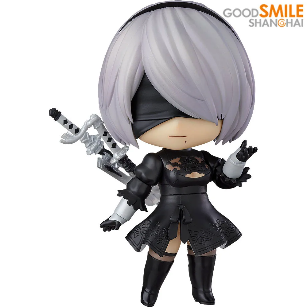 

Good Smile Original Nendoroid 1475 Nier:automata 2B GSC Collection Model Anime Figure Action Doll Toys Gifts In Stock