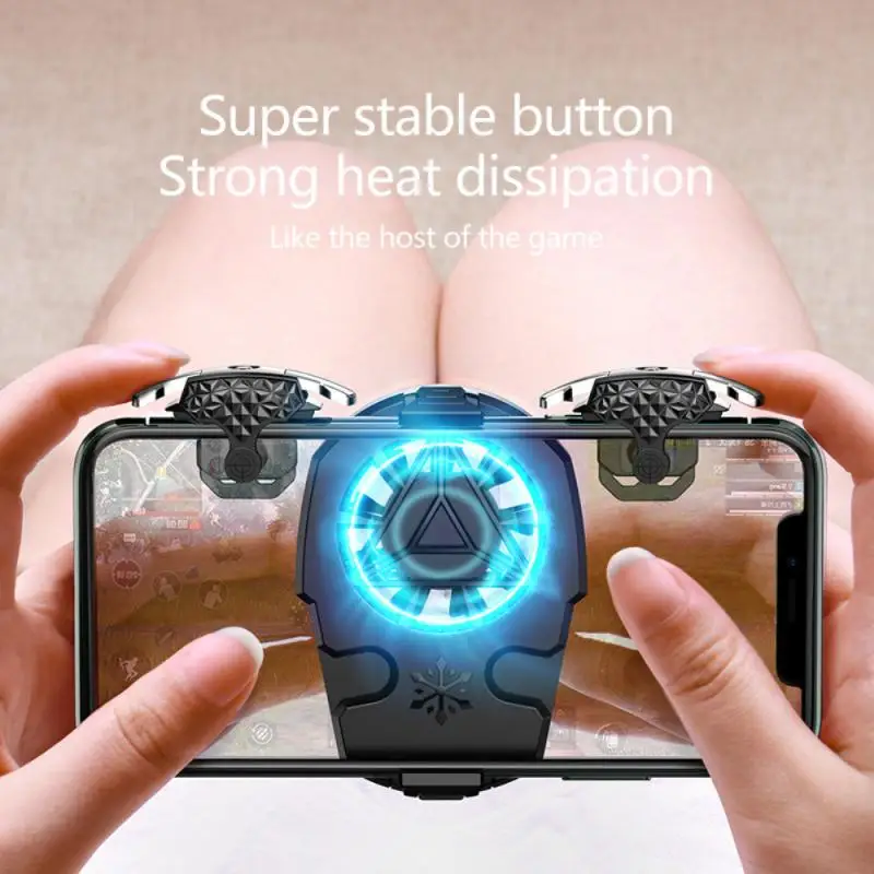 

Two-speed Adjustable Cooler Mobile Phone Radiator Mini Mobile Phone Cooling Ice Clip Gamepad Holder Shooter Controller