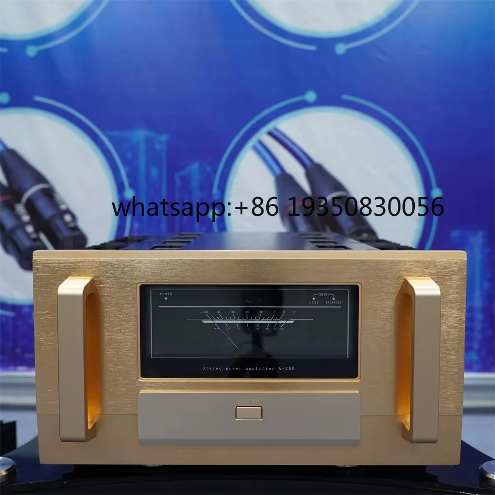 Фото Усилитель мощности N-110 MUSMYS A-200 Mono Bock класса А, технология Accuphase, 300 Вт/канал, 8 Ом, Hi-Fi, пара усилителей №2