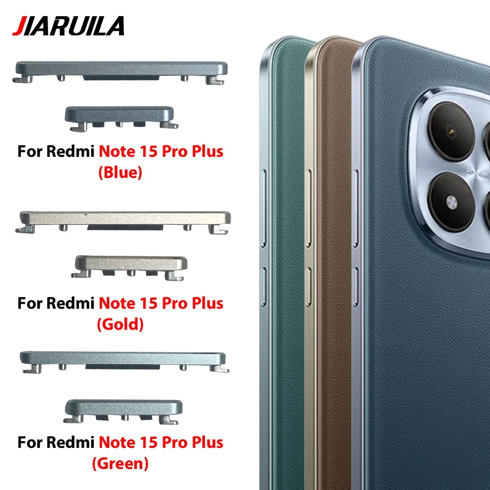 Фото Новые боковые кнопки (питание и регулировка громкости) для Xiaomi Redmi Note 15 Pro Plus, запчасти для Redmi Note 15 5G №2