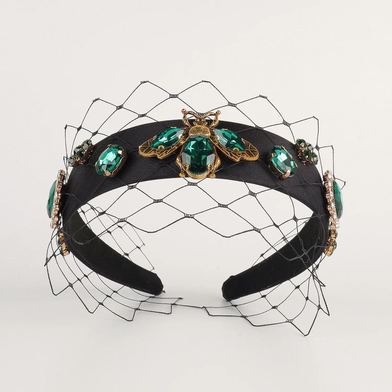 

Baroque Rhinestone Alloy Hair Band Hair Ornaments Fashion Simple Celebrity Versatile Headband Headwear