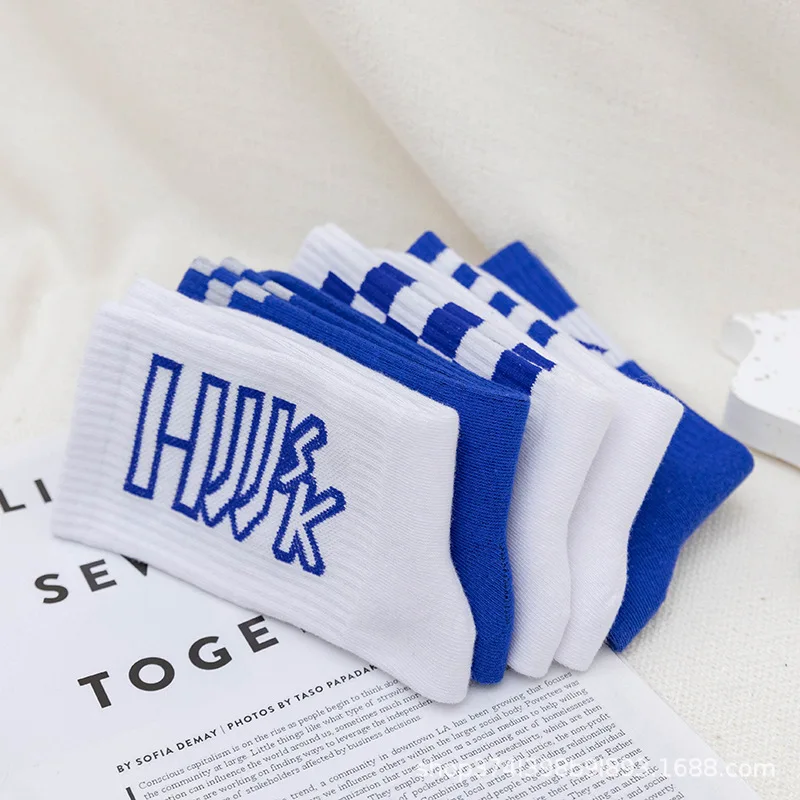 Cartoon Anime Funny Socks Men Hip Hop Print Novelty Crazy Sokken Hip Hop Unisex Comfortable Cotton Meias Christmas Gift