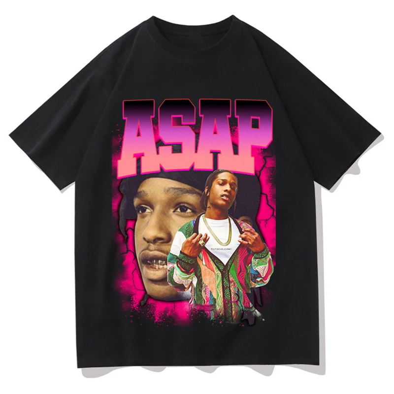 

Футболка с принтом как можно скорее, футболка с принтом рэпа, классическая одежда с круглым вырезом, модная летняя повседневная футболка в с...