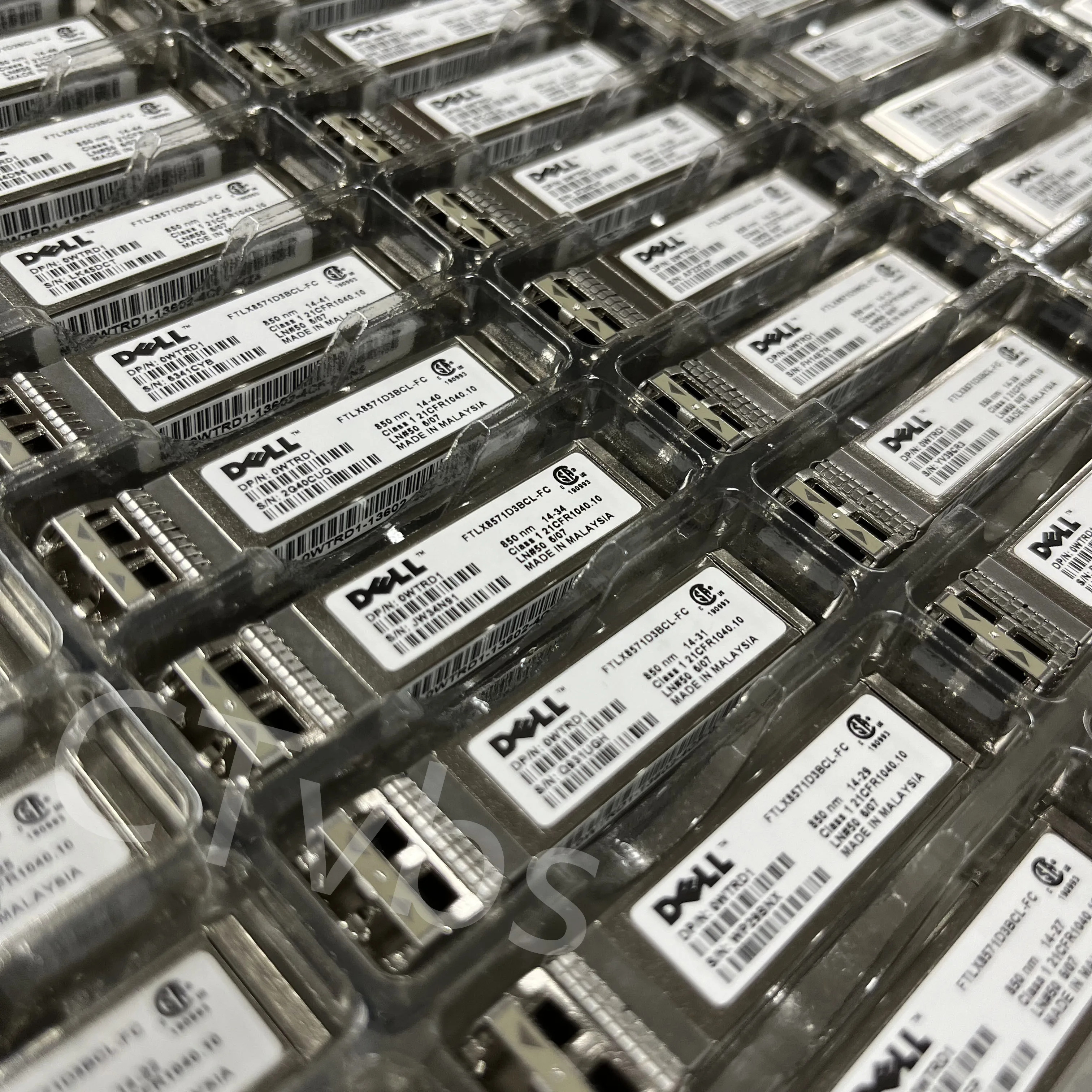 DELL WTRD1 10G SFP FTLX8571D3BCL-FC N743D SR 850nm Fiber Optic Transceiver Module