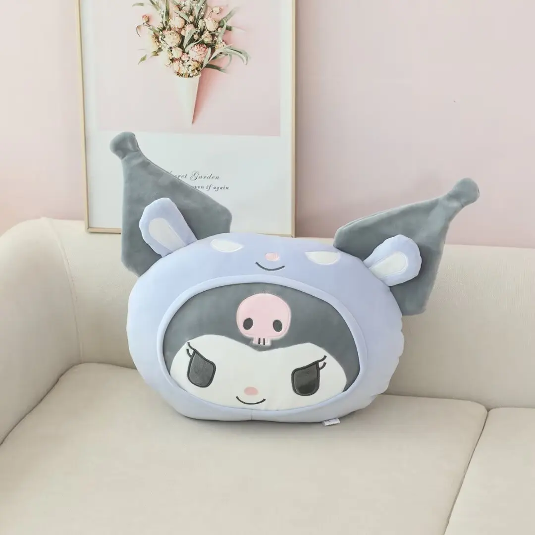Очень мягкая плюшевая игрушка Kuromi My Melody 40 см удобная набивная подушка в стиле