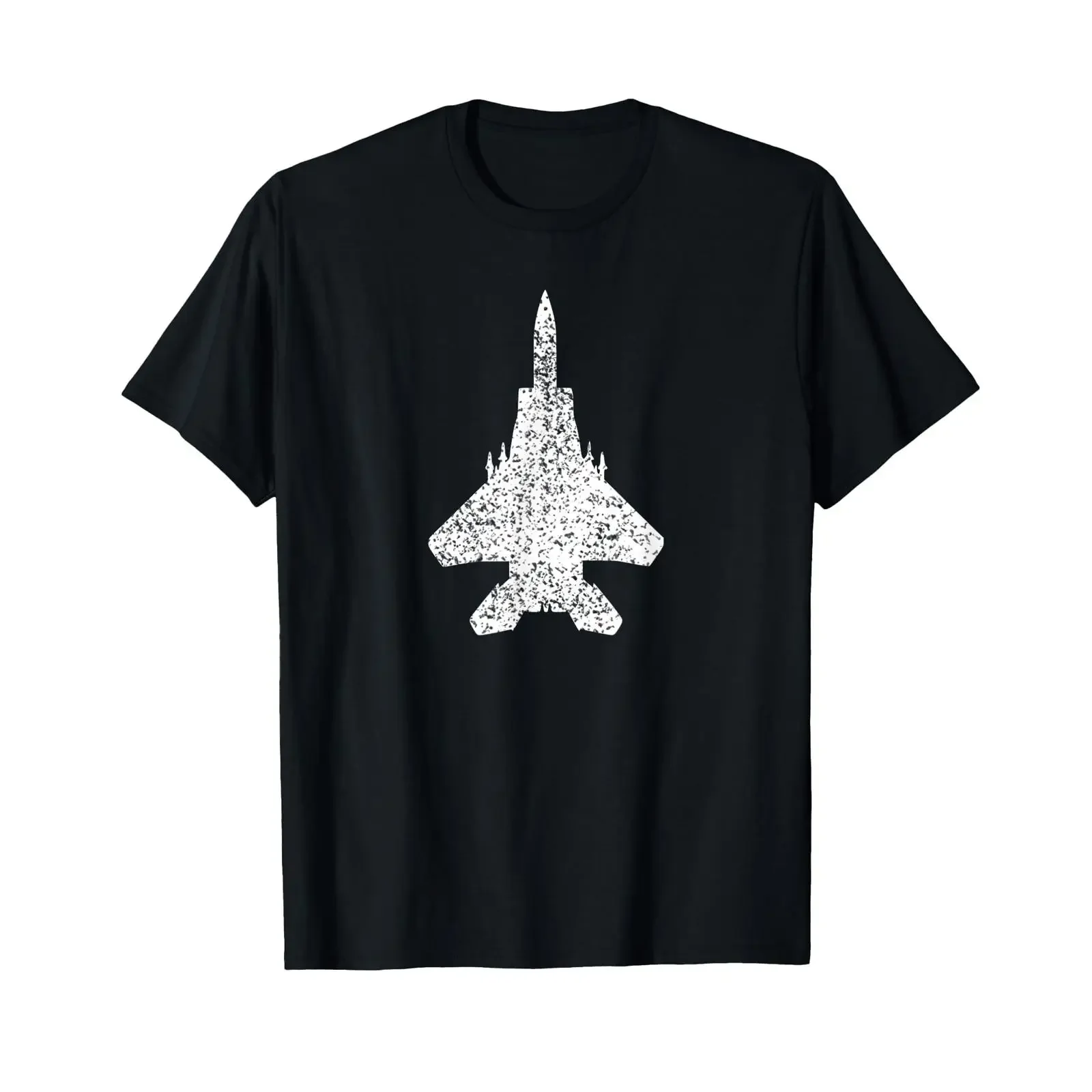 Фото Футболка F-15 Eagle Jet Fighter черная винтажная, модная, стильная, слегка дышащая, мягкая, эластичная, унисекс, универсальная. №1