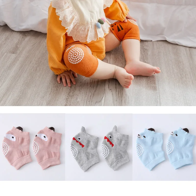 

0-3 Years Baby Knee Pad Kids Safety Crawling Elbow Cushion Infant Toddlers Baby Leg Warmer Knee Support Protector Baby Kneecap