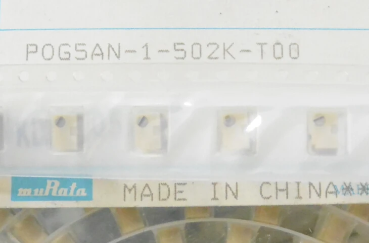 

5PCS POG5AN - 1-502 - k - T00 patch trimmer potentiometer 5 k