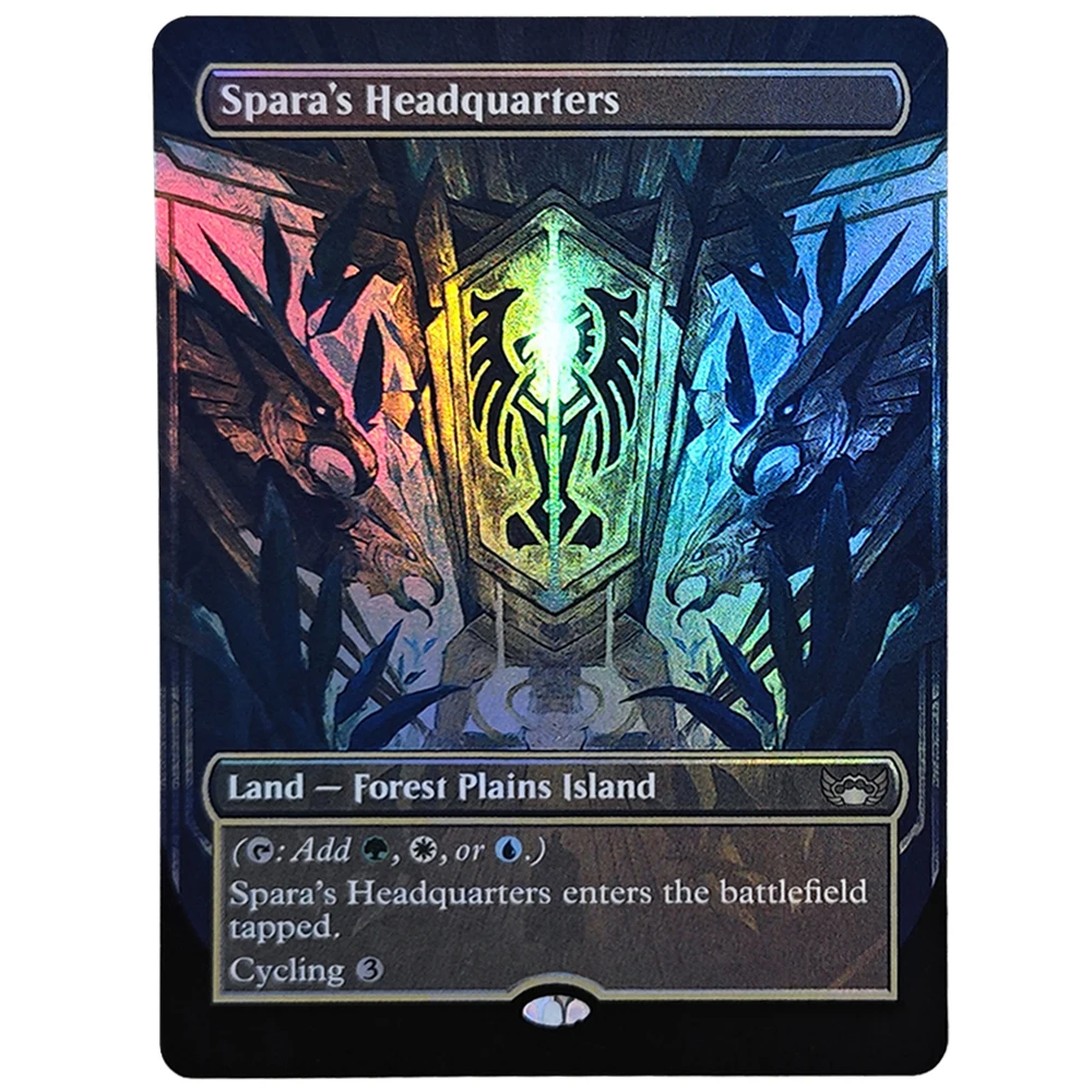 Фото Коллекционные эксклюзивные фольгированные игровые карты TCG: Полевые испытательные площадки Зиаторы/Башня Раффина/Штаб-квартира Спары/Лаунж Зекандера/Сад Джетмира №4