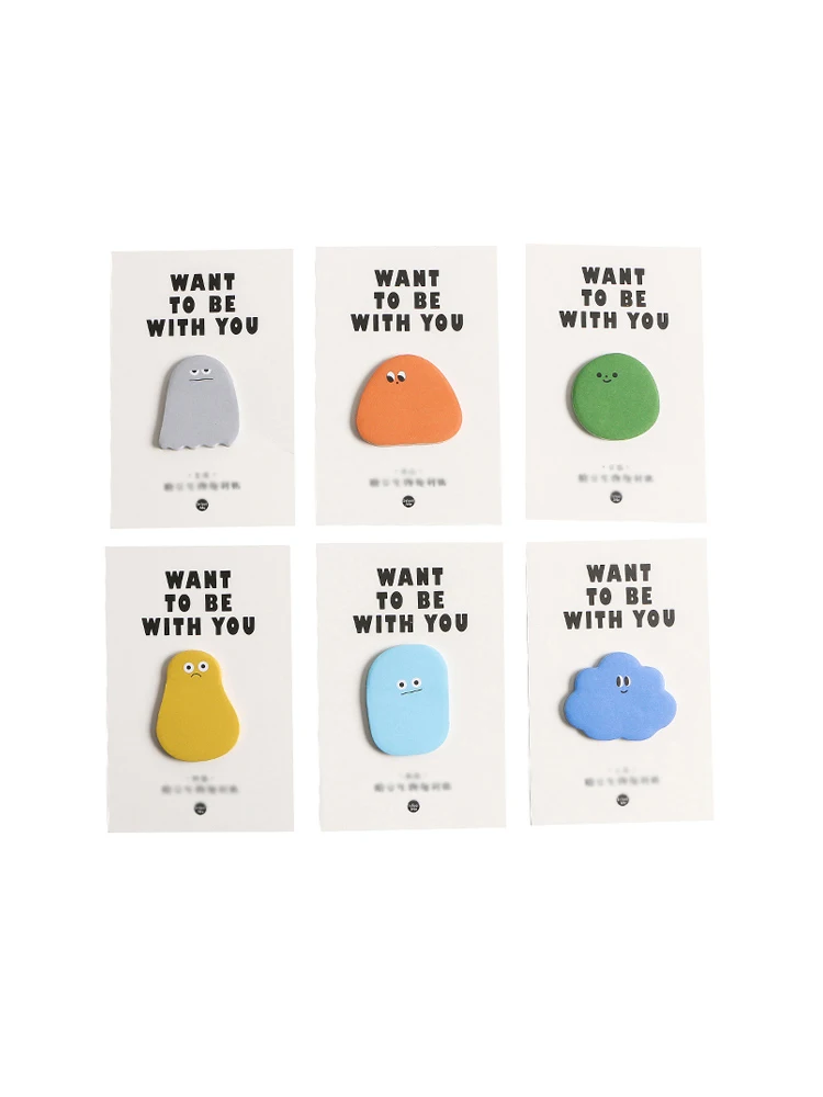 

30 sheets Kawaii Memo Pad Sticky Notes Stationery Sticker Creative Planner Stickers Notepads Office School Supplies