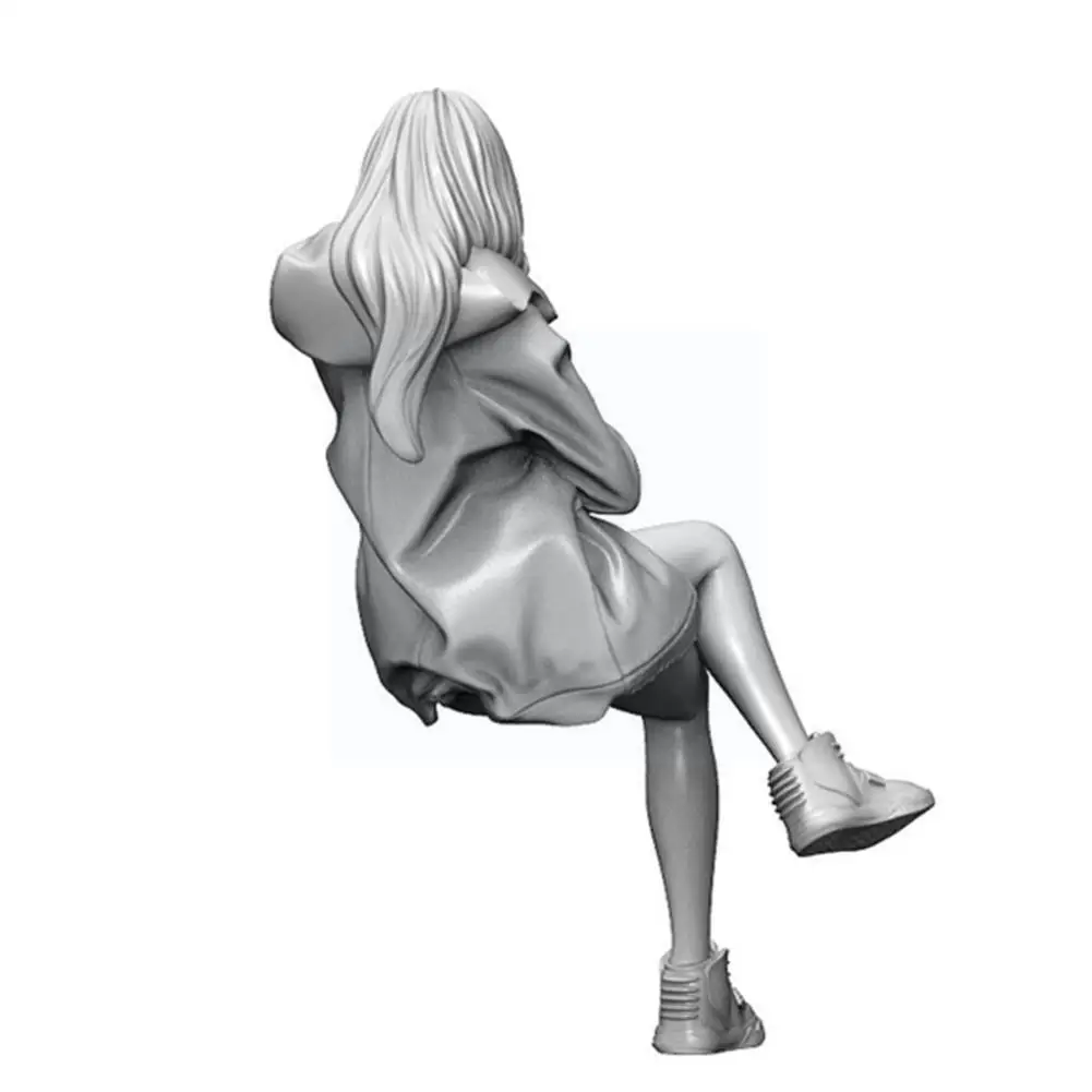 

Коллекция 1/24 года, наборы из смолы, полимер серии «красивая Токийский солдат» (75 мм), искусственный солдат, самособранный A0j4