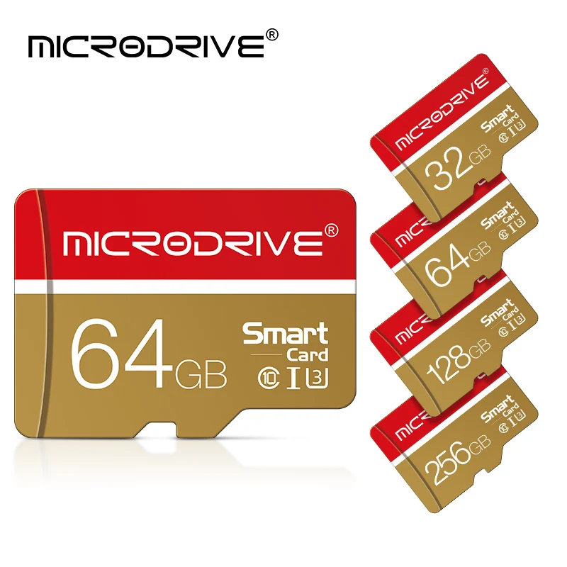Высокоскоростная Карта Micro SD TF 4 ГБ 8 16 32 64 128 256 Мини-флеш-память Класса 10 Для