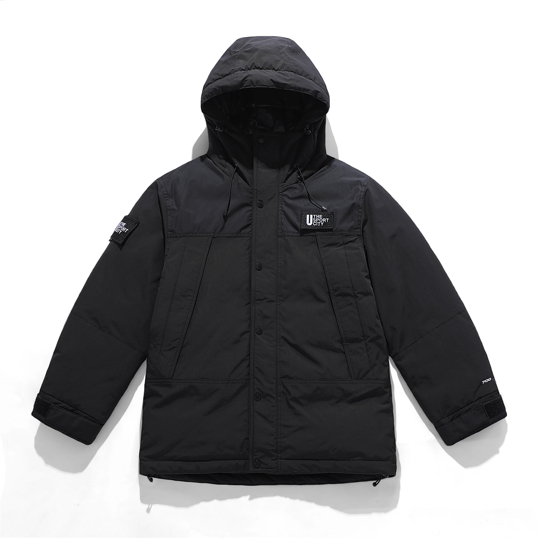 Мужская зимняя длинная повседневная куртка Elena Store водонепроницаемая парка