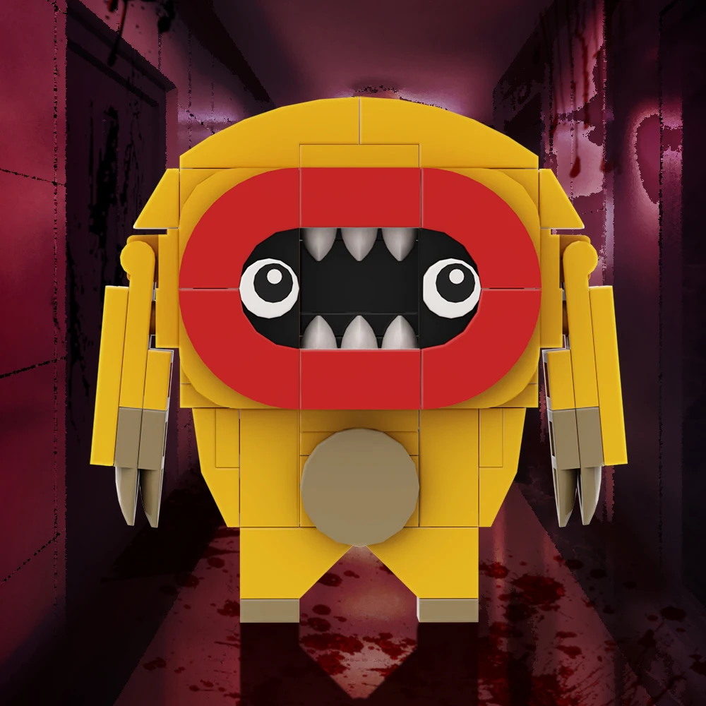 Конструктор Moc Game JOYVILLE Wooly Bully антагонист монстр искусственные игрушки для детей