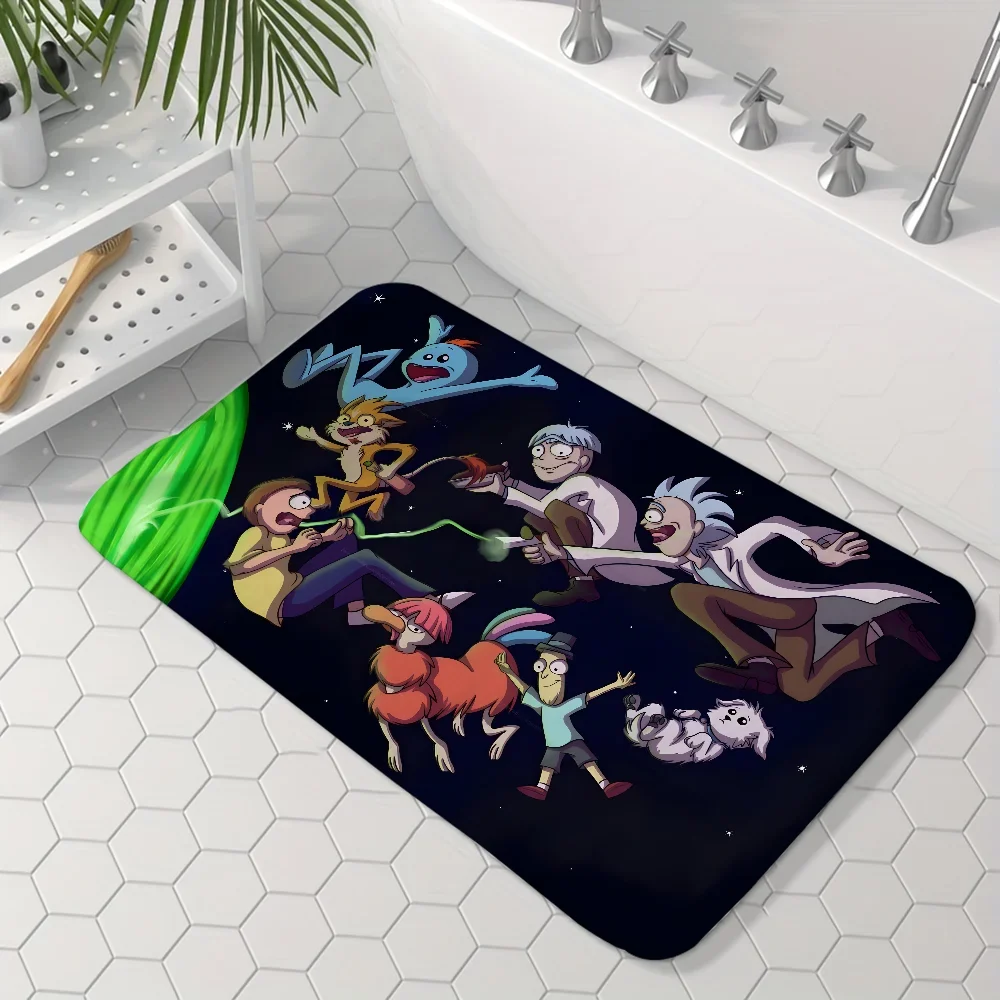 1 шт. коврик для пола в стиле аниме R RICK AND M MORTY