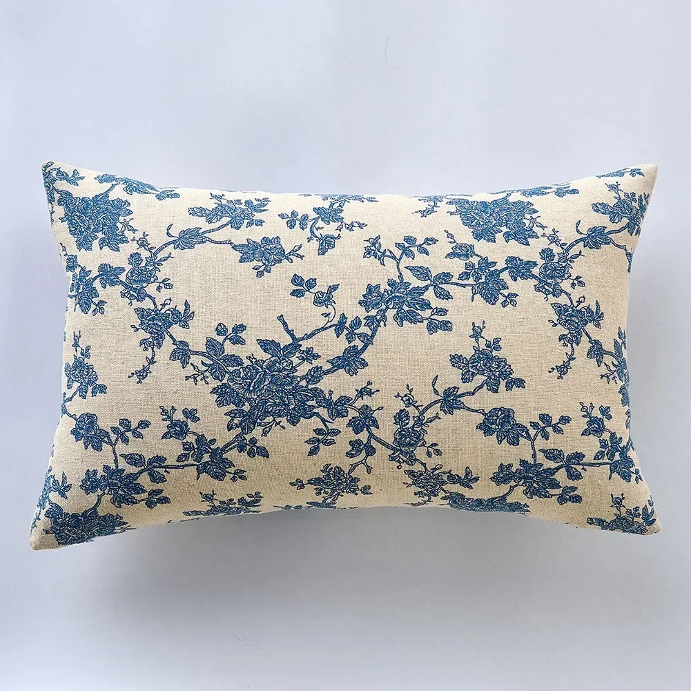 LEEJOOM наволочка с цветочным принтом для автомобиля офиса дивана 30x50/45x45/30x50 см 1 шт.