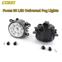 1 pair universal front bumper led fog light lamp car styling modification for ford focus